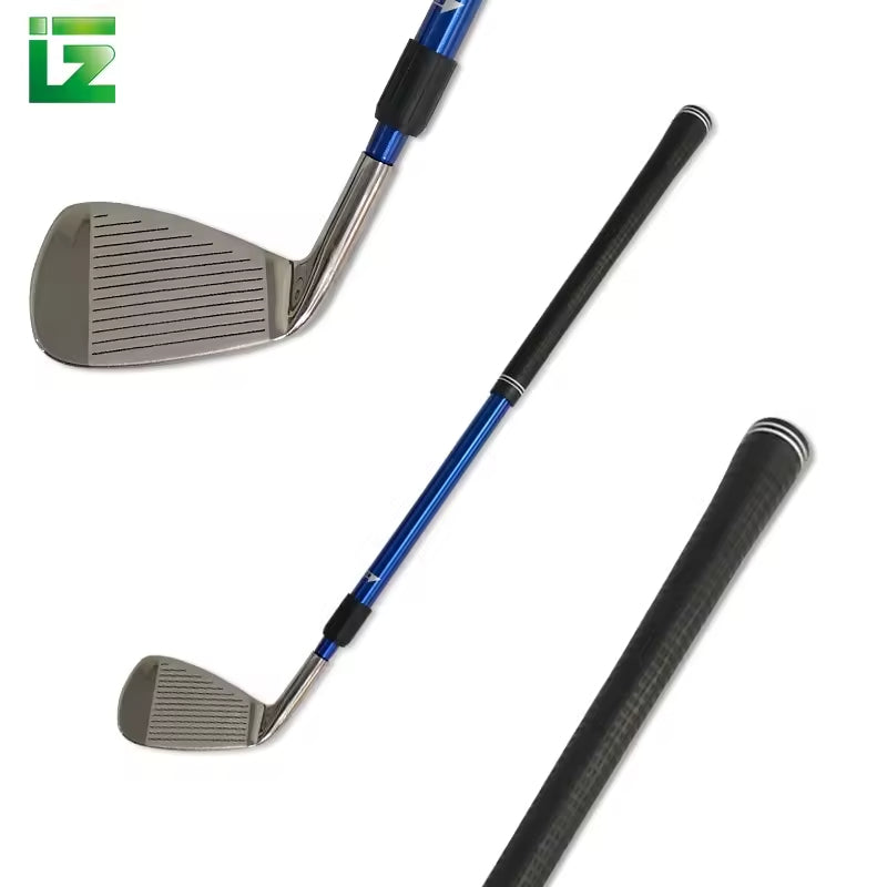 OEM High Quality Custom Logo Grip Retractable Putters Adjustable Kids Club Golf Practice Putters Golf Iron Clubs