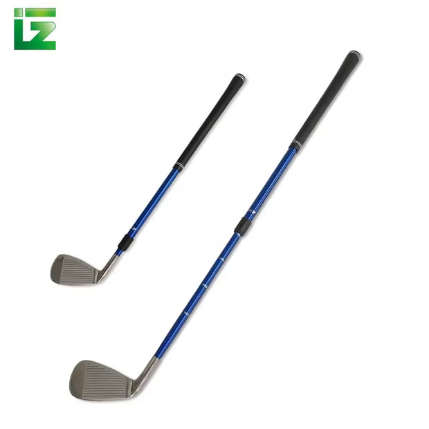 OEM High Quality Custom Logo Grip Retractable Putters Adjustable Kids Club Golf Practice Putters Golf Iron Clubs