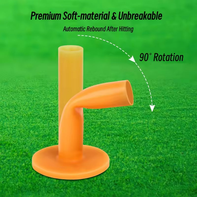 High Quality Rubber Golf Tees Range Golf Tee for Driving Range Mats Practice