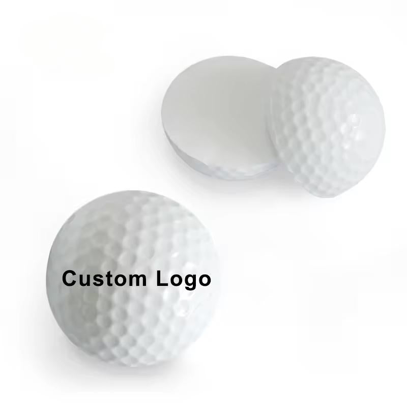 Premium Lightweight One Piece Long Distance Rubber Practice Golf Balls for Indoor Outdoor Training