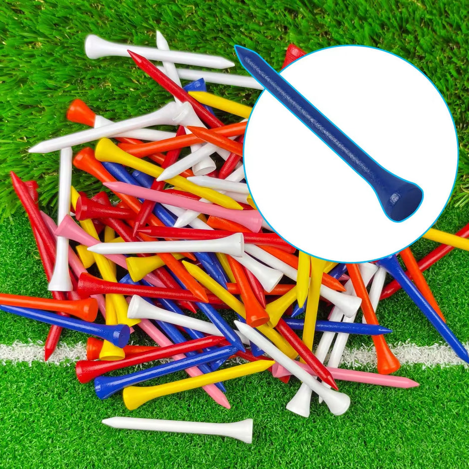 Wood Golf Tees High Quality 42mm 54mm 70mm 83mm Golf Tees(Blue)