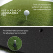 Hitting Mat Range for Golf Putting Green Practice and Training
