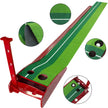 Mini Golf Putting Mat with Automatic Ball Return – Indoor/Outdoor Training Green