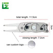Newly Fashioned Stainless Steel Golf Divot Tool – High-Quality Metal Fork for Green Repair(Black)
