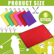 Premium Microfiber Golf Towel – Super Absorbent & Reusable for On-Course Club/Ball Cleaning