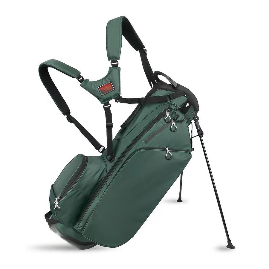 Golf Club Stand Bag - Durable Foldable, Large Capacity, Waterproof, with 4 Dividers & 7 Pockets
