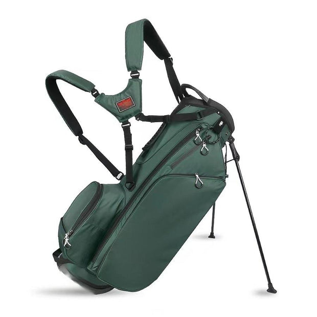 Golf Club Stand Bag - Durable Foldable, Large Capacity, Waterproof, with 4 Dividers & 7 Pockets