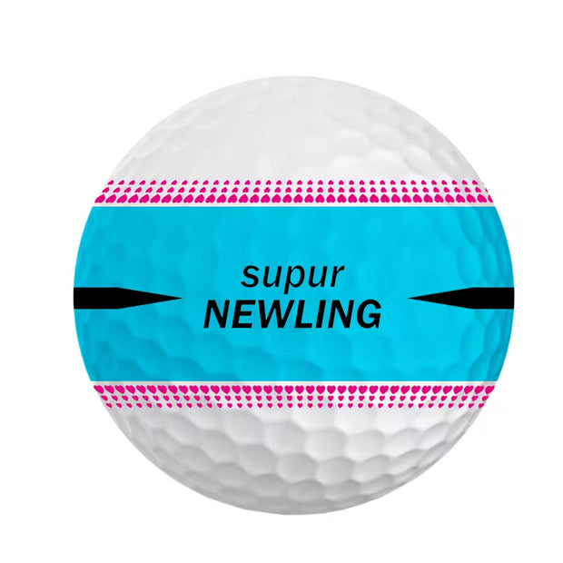 360° Three-Line Alignment 3 Layers Long Distance Urethane Tournaments Golf Balls for Indoor Outdoor