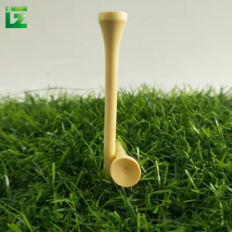 Environmental protection Golf Bamboo Tee, Mini High-quality Golf Tee Custom Logo Natural Bamboo Golf Tee