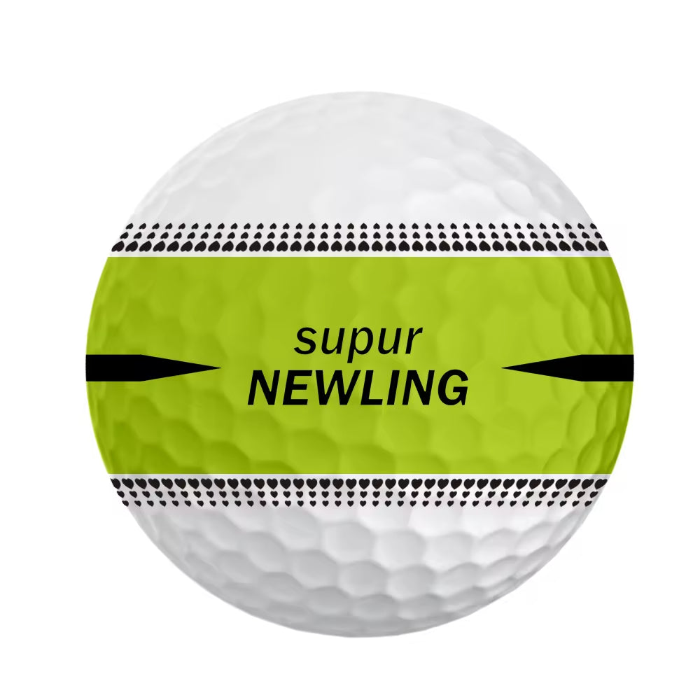 360° Three-Line Alignment 3 Layers Long Distance Surlyn Tournaments Golf Balls for Indoor Outdoor