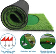 Golf Putter Green Mat Golf Training Mat Professional Golf Practice Mat Indoor/outdoor Green Long Challenge Putter