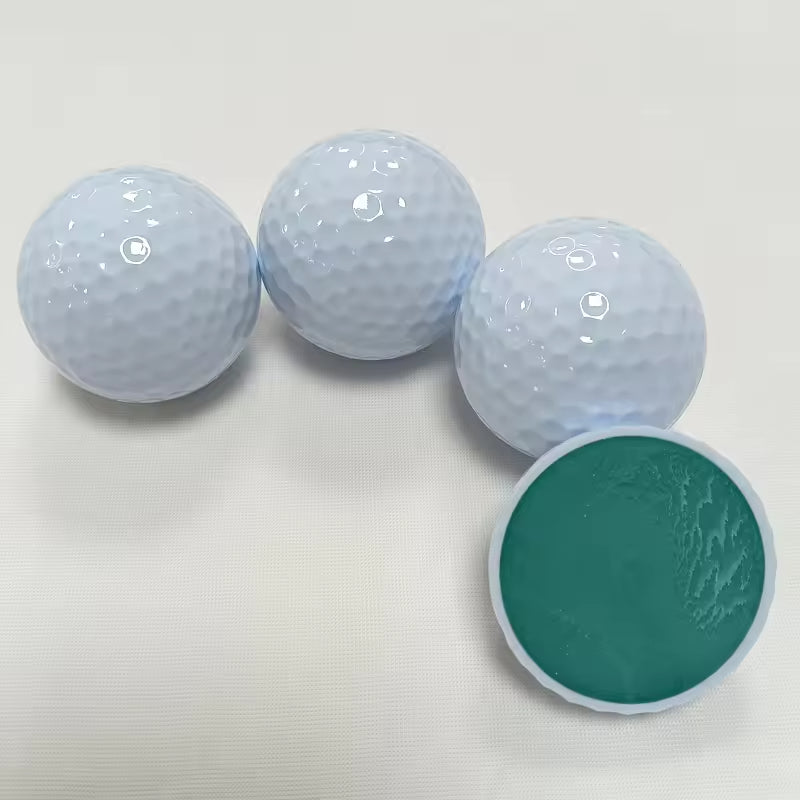 Colorful Top Quality Durable 2 Pieces Long Distance Urethane Practice Golf Balls for Indoor Outdoor Training