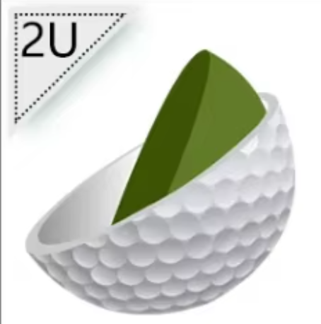 High Quality Professional 2 Pieces White Blank Durable Urethane Tournament Golf Balls for Outdoor Tour