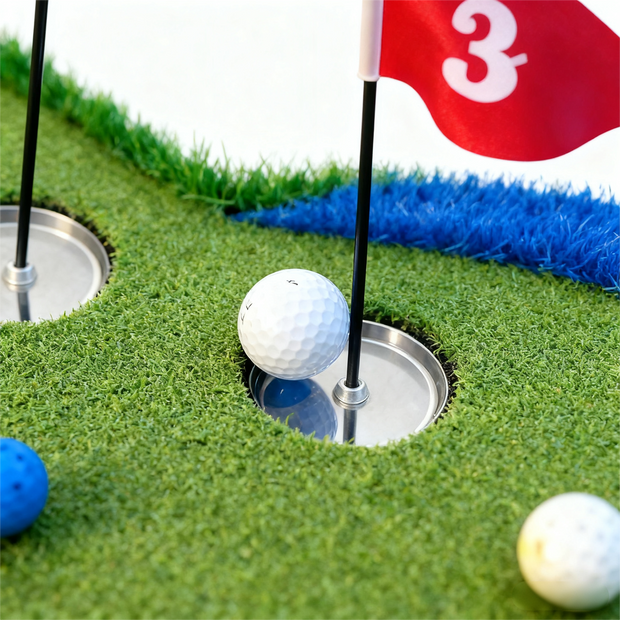 Creative Shark-Shaped Golf Practice Mat – Durable Wear-Resistant for Indoor/Outdoor Swing Drills