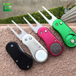 Fashionable Stainless Steel Golf Divot Tool – Premium Metal Green Repair Fork for Golf Course