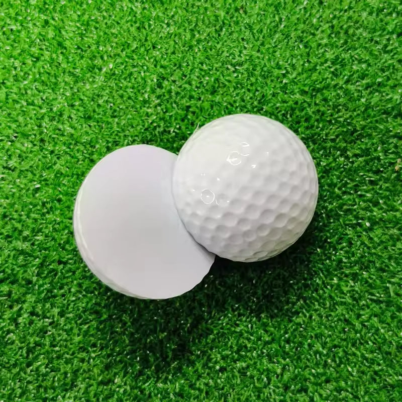 Premium Lightweight One Piece Long Distance Rubber Practice Golf Balls for Indoor Outdoor Training
