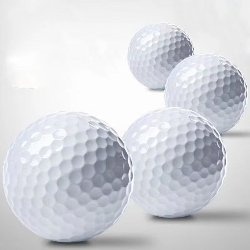 High-Quality Colorful Crystal 3 Pieces Long Distance Urethane Tournament Golf Balls for Indoor Outdoor Competition