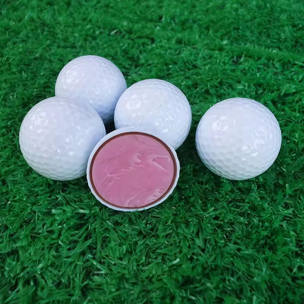 Colorful High Quality Durable 3 Pieces Long Distance Urethane Practice Golf Balls for Indoor Outdoor Training