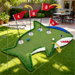 Creative Shark-Shaped Golf Practice Mat – Durable Wear-Resistant for Indoor/Outdoor Swing Drills