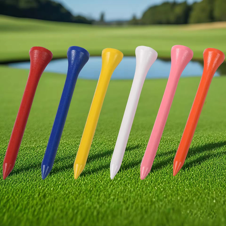 Wood Golf Tees High Quality 42mm 54mm 70mm 83mm Golf Tees(Blue)