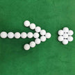 Professional  High Quality 2 Pieces Durable Surlyn Tournament Golf Balls for Outdoor Competition