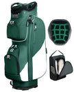 Golf Club Stand Bag, Durable Foldable Large Capacity Waterproof with 14 Dividers 6 Pockets