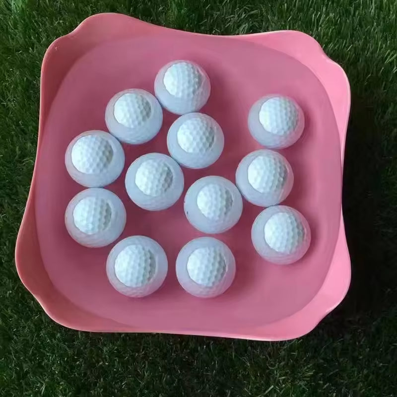 High Quality 2 Layers Lightweight Floating Surlyn Practice Golf Balls for Indoor Outdoor Training Aids
