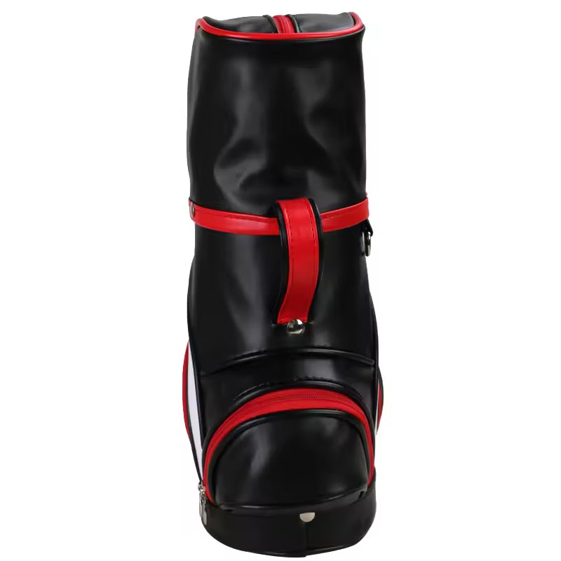 Mini Portable PU Golf Bag - Multifunctional Design with Wine Organizer, Ideal for Storing Golf Accessories