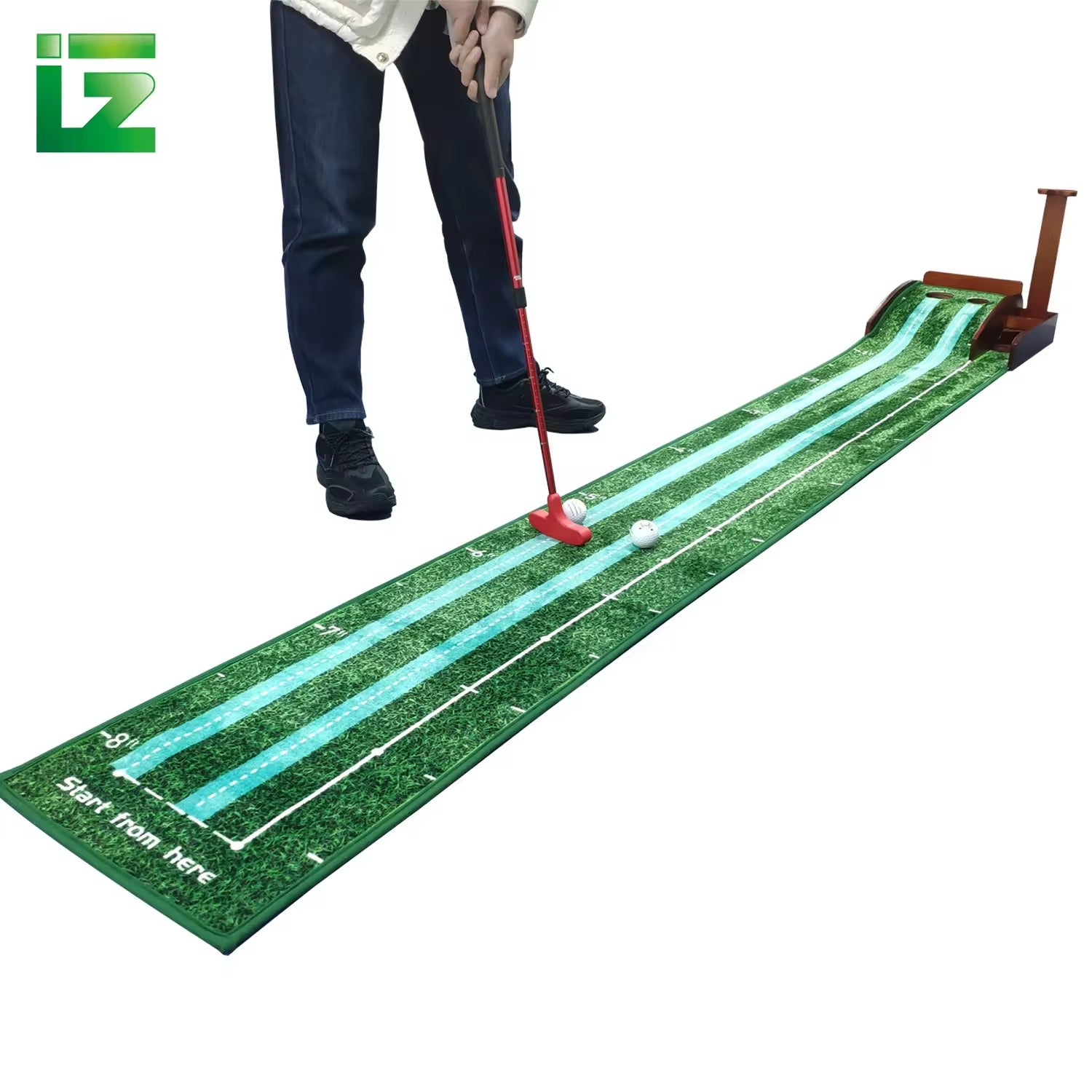 Best-Selling Mini Golf Putting Green – Automatic Ball Return for Indoor Training
