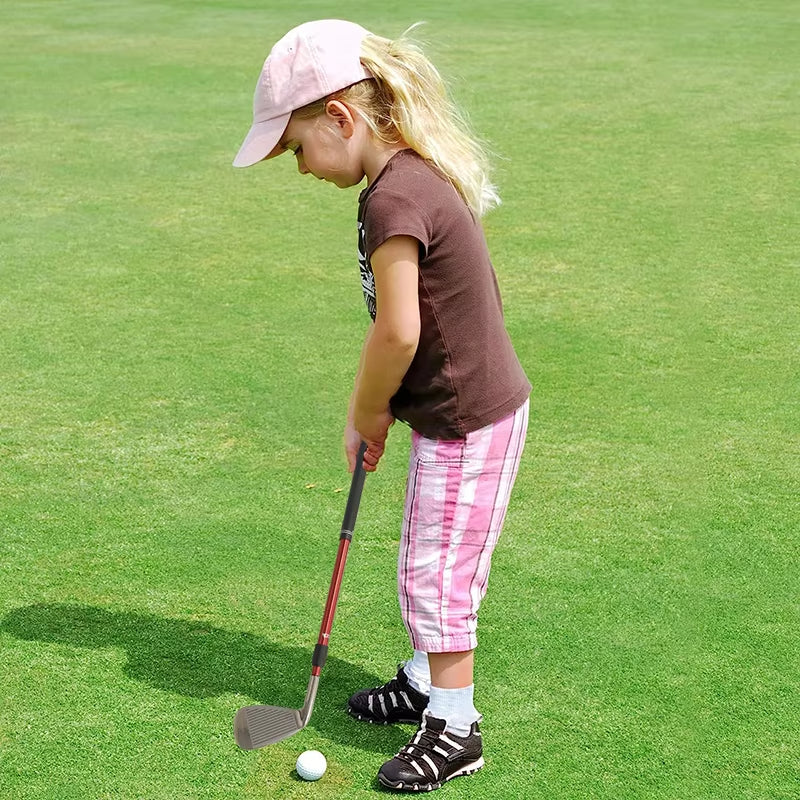 OEM High Quality Custom Logo Grip Retractable Putters Adjustable Kids Club Golf Practice Putters Golf Iron Clubs