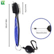 ortable Golf Club Brush Tool Kit Club Cleaner Cleaning Brush With Retractable Extension Cord and Clip