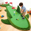 Shark-Shaped Golf Practice Mat – Wear-Resistant & Durable for Indoor Home/Outdoor Training, Customizable Logo and Style