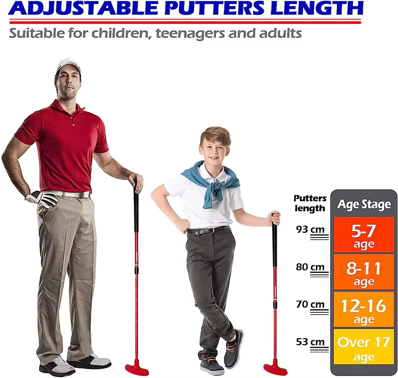 High Quality Double Hitting Sides Golf Club Driver Length Adjustable Golf Putter Idea Clubs Golf Putters
