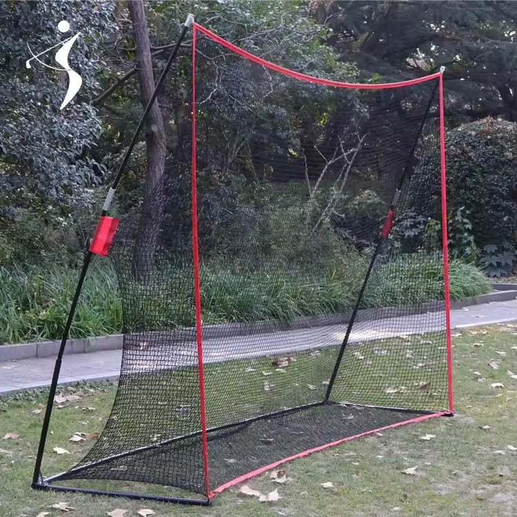 Premium Golf Practice Hitting Net – Large Size for Indoor/Outdoor, Includes Golf Cut Rod