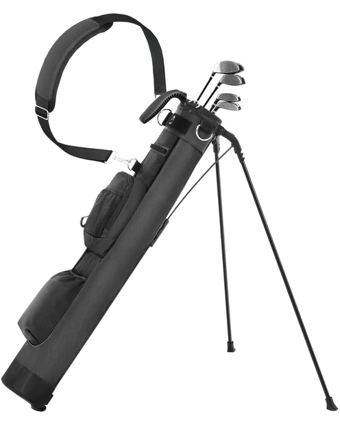 Lightweight Golf Stand Bag - Portable with Insulated Cooler Pocket, Ideal for Driving Range