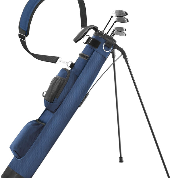 Lightweight Golf Stand Bag - Portable with Insulated Cooler Pocket, Ideal for Driving Range