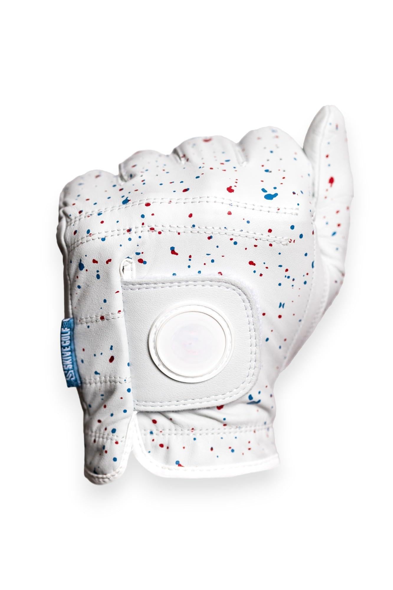 Premium Men’s Golf Glove - 100% AAA Cabretta Leather, Cool Design, Serious Feel & Performance (Left/Right Hand)
