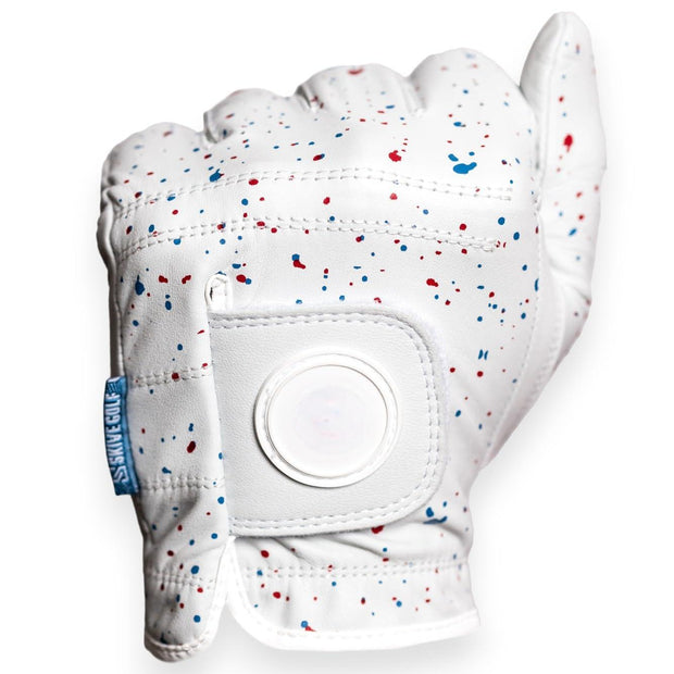 Premium Men’s Golf Glove - 100% AAA Cabretta Leather, Cool Design, Serious Feel & Performance (Left/Right Hand)