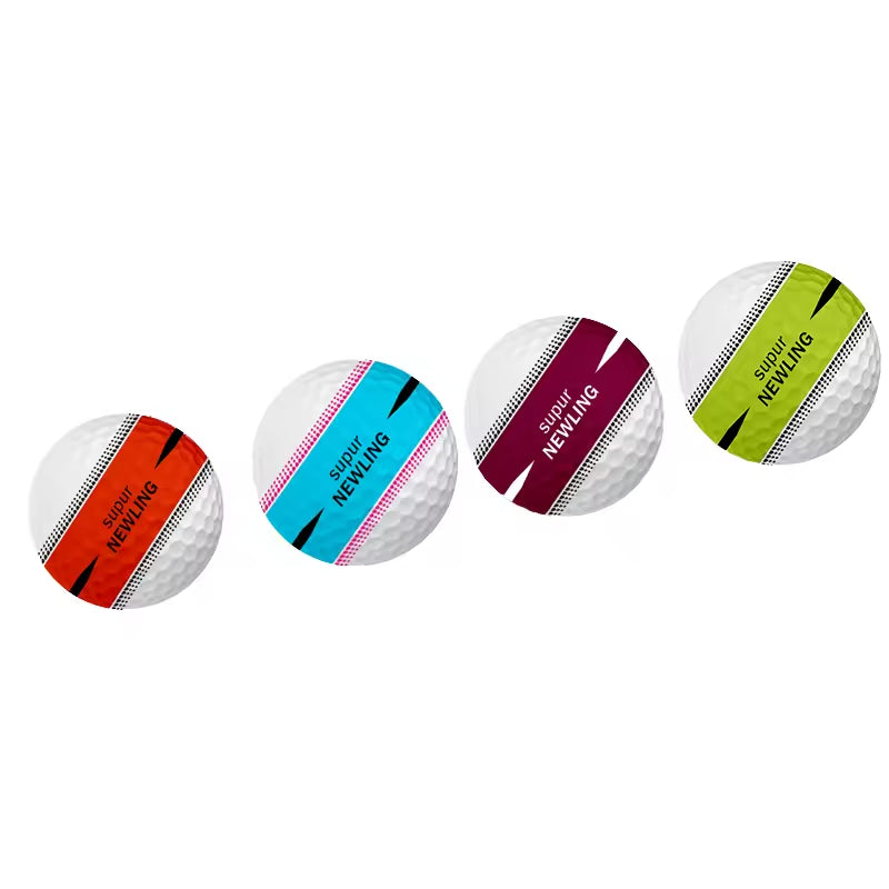 360° Three-Line Alignment 3 Layers Long Distance Surlyn Tournaments Golf Balls for Indoor Outdoor
