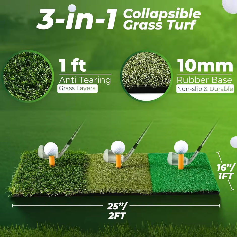 High Quality Portable Training Golf Net Outdoor Practice Golf Hitting Net for Backyard Driving