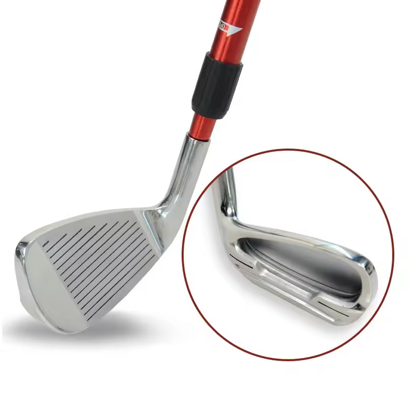 OEM High Quality Custom Logo Grip Retractable Putters Adjustable Kids Club Golf Practice Putters Golf Iron Clubs
