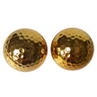 High Quality Gold and Silver 2 Pieces Urethane Plated Color Practice Golf Balls for Promotional Gifts