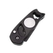Newly Fashioned Stainless Steel Golf Divot Tool – High-Quality Metal Fork for Green Repair(Black)
