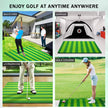 High Quality Professional Thickening Golf Hitting Mat for Indoor Outdoor,Tri-Turf Practice Mat,Golf Training Aids Mat