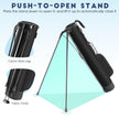 Lightweight Golf Stand Bag - Small Size for Driving Range/Par 3/Executive Courses