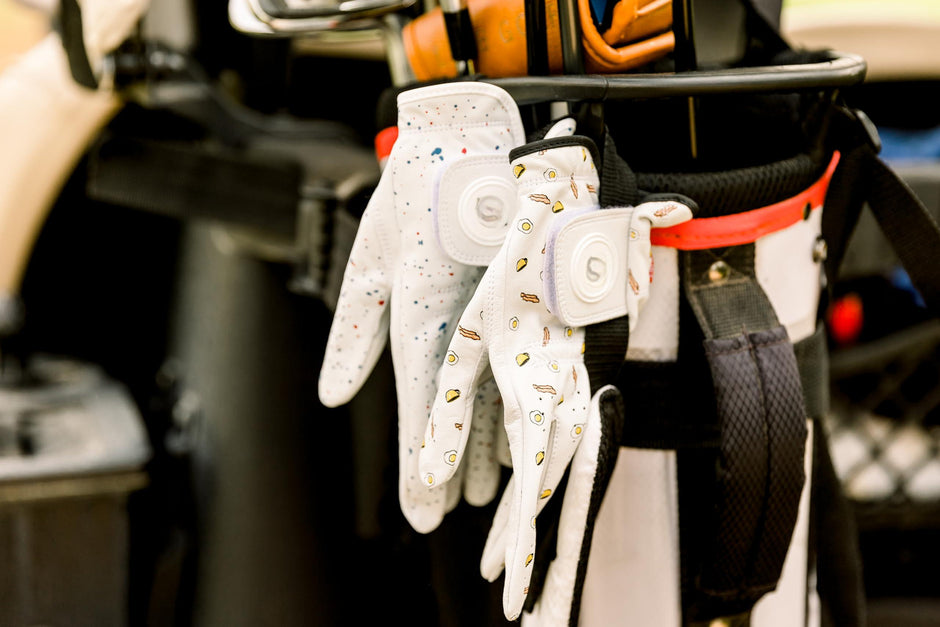 Premium Men’s Golf Glove - 100% AAA Cabretta Leather, Cool Design, Serious Feel & Performance (Left/Right Hand)