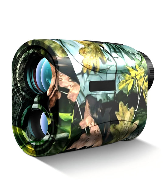 Hunter’s Laser Rangefinder - 1200 Yards Range, 6X Magnification, Multifunctional (Speed/Angle/Distance), Waterproof