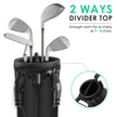 Lightweight Golf Stand Bag - Small Size for Driving Range/Par 3/Executive Courses