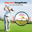 Golf Laser Rangefinder with Slope -7X Magnification, Magnet Stripe, 85% Transmission Lens for Golfing/Hunting
