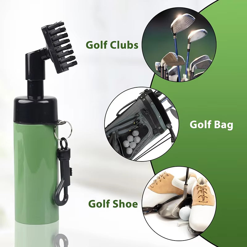 Golf Club Cleaning Brush Golf Club Cleaner Spray and Golf Club Cleaner Brush With Water and Brush